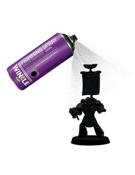 Spray imprimacion winkle negro - 400ml - impresora 3d