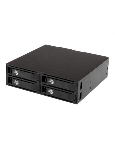 Rack movil startech 5.25 pulgadas 4x 2.5 pulgadas