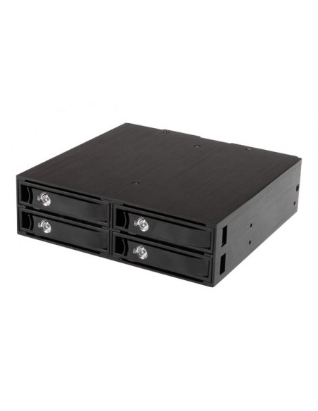 Rack movil startech 5.25 pulgadas 4x 2.5 pulgadas Rack movil startech 5.25 pulgadas 4x 2.5 pulgadas