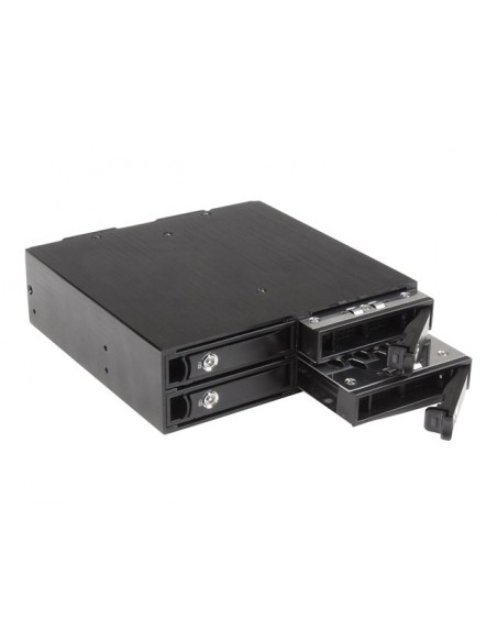 Rack movil startech 5.25 pulgadas 4x 2.5 pulgadas Rack movil startech 5.25 pulgadas 4x 2.5 pulgadas