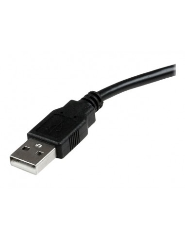 Cable db25 a usb tipo a startech 1.86m - hembra - macho - negro