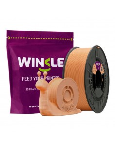 Filamento beige winkle pla - hd - 1.75mm - imprsora 3d - 1 kg