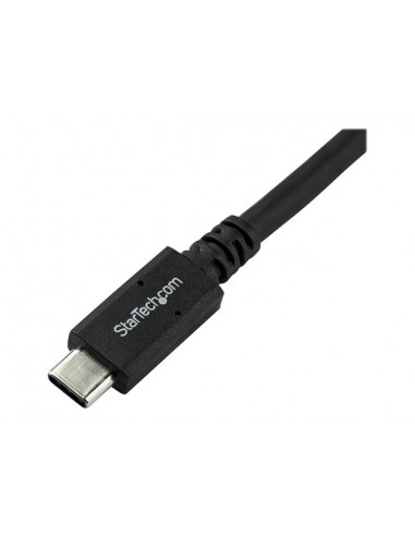Cable usb tipo c startech 1.8m - macho - macho - negro