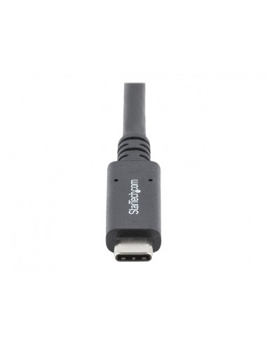 Cable usb tipo c startech 1.8m - macho - macho - negro