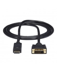 Cable displayport a dvi - d startech 1.8m - macho - macho - negro