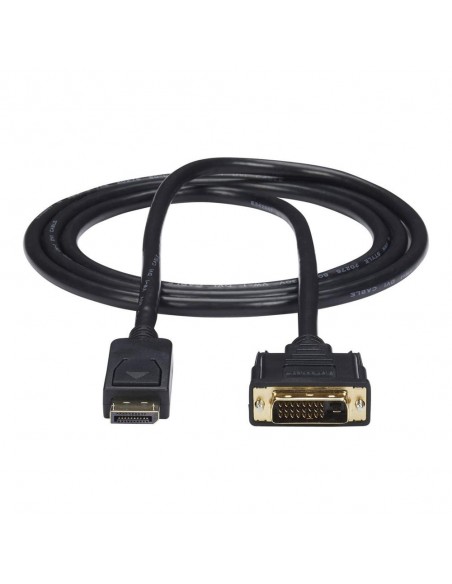 Cable displayport a dvi - d startech 1.8m - macho - macho - negro