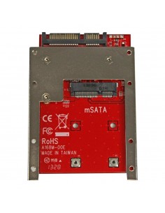 Adaptador msata a sata startech 2.5 pulgadas sata 6gb - s