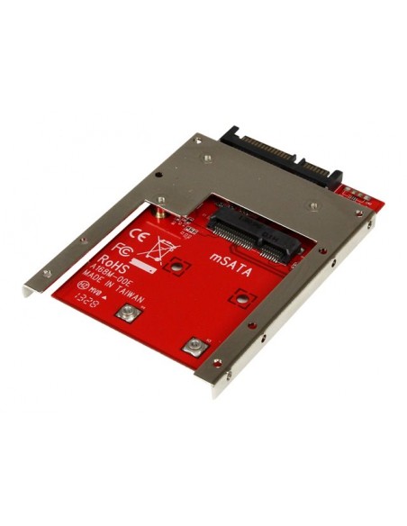 Adaptador msata a sata startech 2.5 pulgadas sata 6gb - s