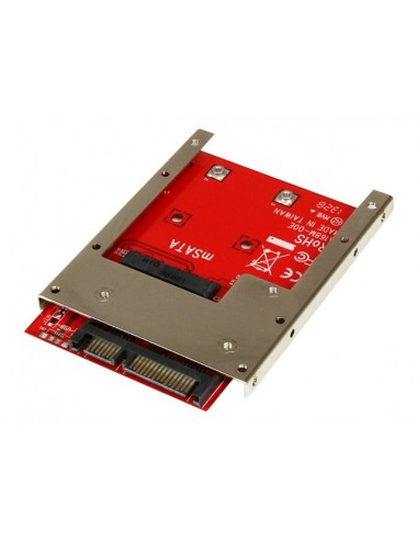 Adaptador msata a sata startech 2.5 pulgadas sata 6gb - s