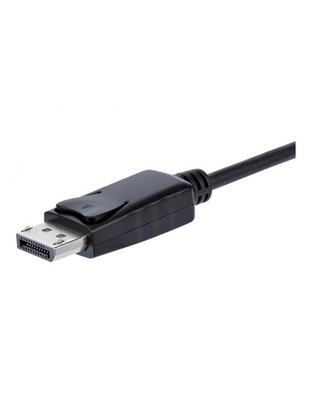 Adaptador displayport a vga startech 0.184m - macho - hembra - negro + cable micro usb tipo b a usb tipo a