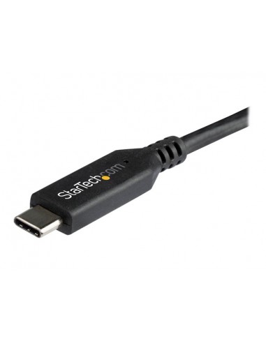 Cable usb tipo c a displayport startech 1.8m - macho - macho - negro