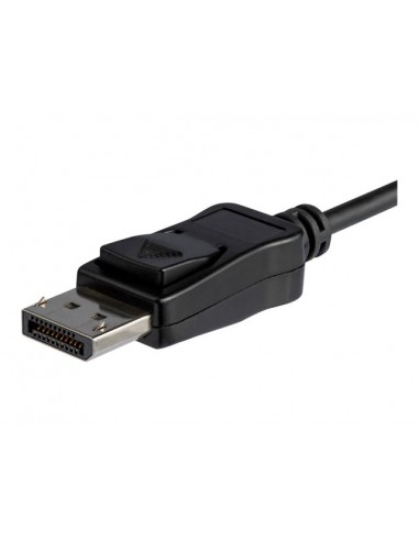 Cable usb tipo c a displayport startech 1.8m - macho - macho - negro