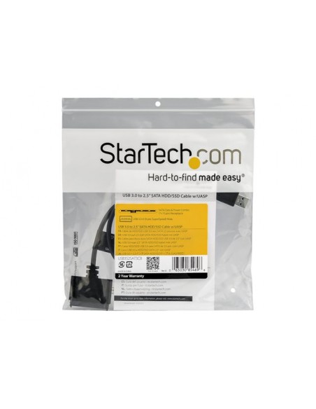 Cable usb 3.0 a sata 6gb - s startech para disco duro 2.5 pulgadas Cable usb 3.0 a sata 6gb - s startech para disco duro 2.5 pulgadas