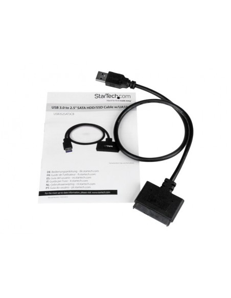 Cable usb 3.0 a sata 6gb - s startech para disco duro 2.5 pulgadas Cable usb 3.0 a sata 6gb - s startech para disco duro 2.5 pulgadas