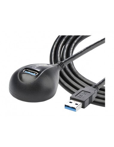 Cable usb tipo a startech 1.5m - macho - hembra - negro