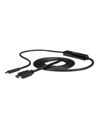 Cable usb tipo c a hdmi startech 1m - macho - macho - negro