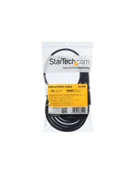Cable usb tipo c a hdmi startech 1m - macho - macho - negro Cable usb tipo c a hdmi startech 1m - macho - macho - negro