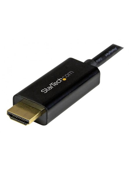 Cable mini dp a hdmi startech 1m - macho - macho - negro Cable mini dp a hdmi startech 1m - macho - macho - negro