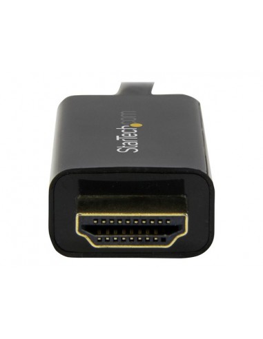 Cable mini dp a hdmi startech 1m - macho - macho - negro