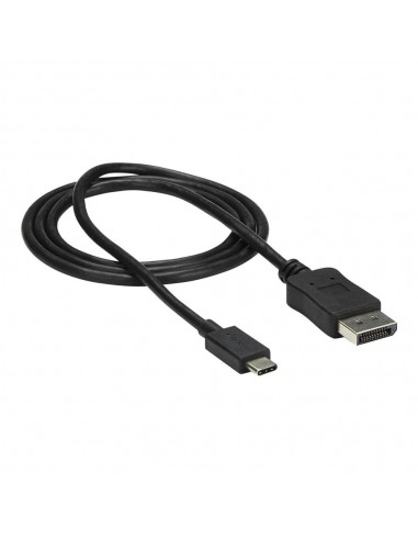 Cable usb tipo c a displayport startech 1m - macho - macho - negro