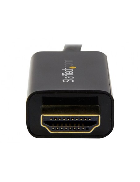 Cable displayport a hdmi startech 2m - macho - macho - negro