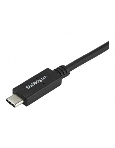 Cable usb tipo c a dvi - d startech 2m - macho - macho - negro