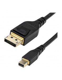 Cable mini dp a displayport startech 2m - macho - macho - negro