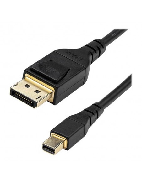 Cable mini dp a displayport startech 2m - macho - macho - negro