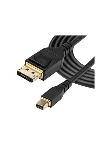 Cable mini dp a displayport startech 2m - macho - macho - negro