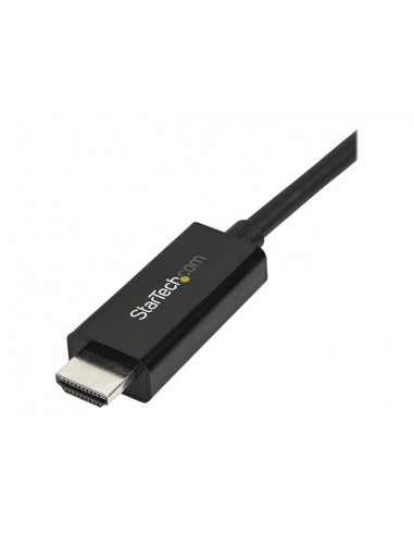 Cable mini dp a hdmi startech 3m - macho - macho - negro