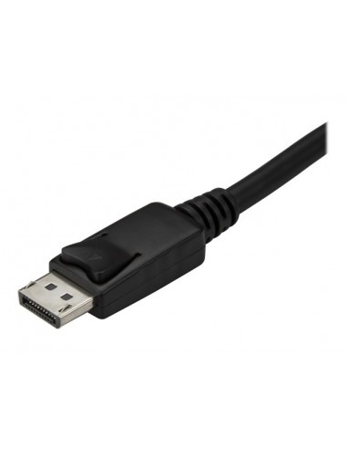 Cable usb tipo c a displayport startech 3m - macho - macho - negro