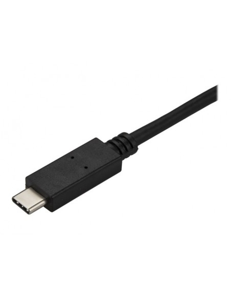 Cable usb tipo c a displayport startech 3m - macho - macho - negro