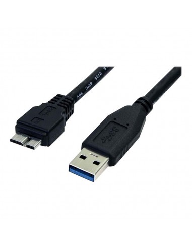 Cable micro usb tipo b a usb tipo a startech 0.5m - macho - macho - negro