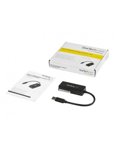 Adaptador de red usb 3.0 startech usb31000sptb rj45