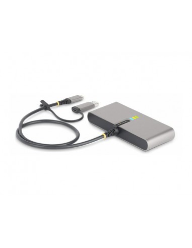 Hub startech usb tipo c - usb tipo a 5 en 1