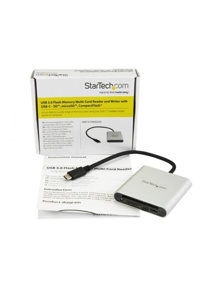 Lector - grabador de memorias sd startech usb tipo c Lector - grabador de memorias sd startech usb tipo c