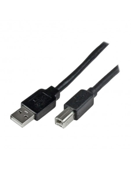 Cable usb tipo b a usb tipo a startech 20m - macho - macho - negro