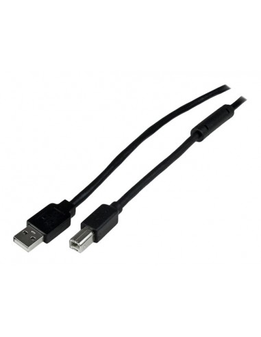 Cable usb tipo b a usb tipo a startech 20m - macho - macho - negro