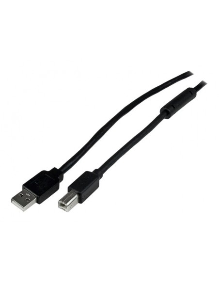 Cable usb tipo b a usb tipo a startech 20m - macho - macho - negro Cable usb tipo b a usb tipo a startech 20m - macho - macho - negro