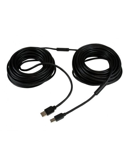 Cable usb tipo b a usb tipo a startech 20m - macho - macho - negro Cable usb tipo b a usb tipo a startech 20m - macho - macho - negro