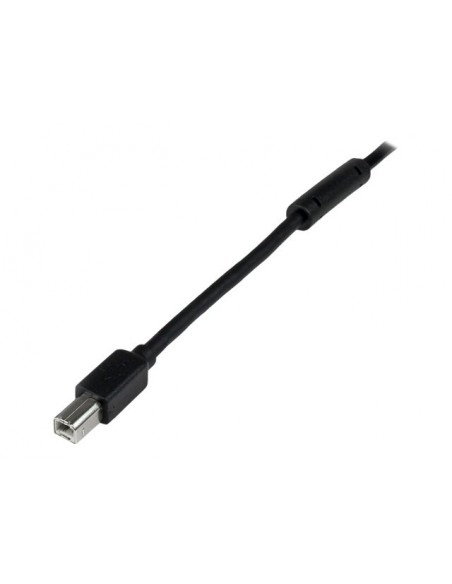 Cable usb tipo b a usb tipo a startech 20m - macho - macho - negro Cable usb tipo b a usb tipo a startech 20m - macho - macho - negro