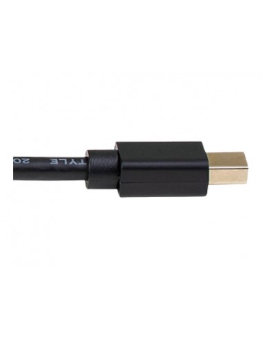 Adaptador mini dp a hdmi startech 0.3m - macho - hembra - negro