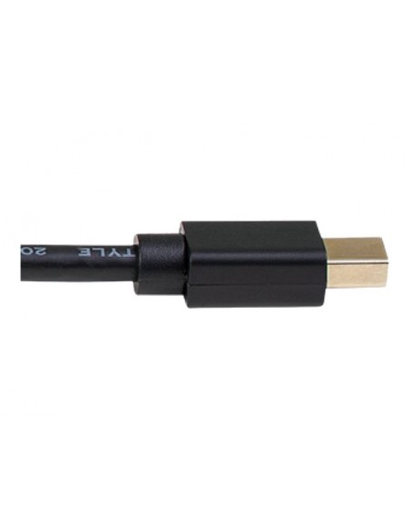 Adaptador mini dp a hdmi startech 0.3m - macho - hembra - negro