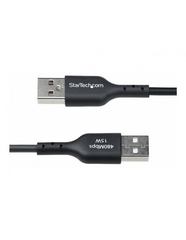 Cable usb tipo a a usb tipo c startech 1m - macho - macho - negro