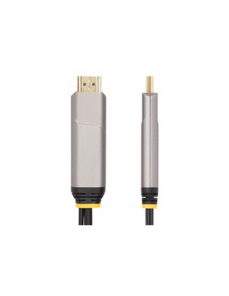 Cable usb tipo c a hdmi - usb tipo a startech 9.15m - macho - macho - negro