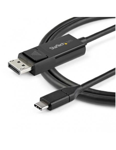 Cable usb tipo c a displayport 1m - macho - macho - negro Cable usb tipo c a displayport 1m - macho - macho - negro