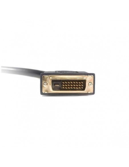 Splitter dvi - d startech 0.3m - macho - hembra - negro