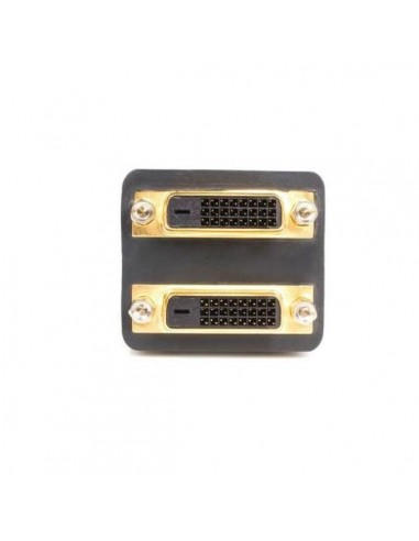 Splitter dvi - d startech 0.3m - macho - hembra - negro