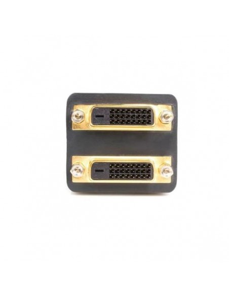 Splitter dvi - d startech 0.3m - macho - hembra - negro