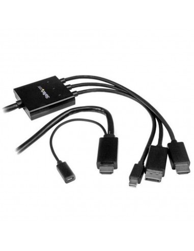 Cable conversor hdmi - displayport - mini dp startech 2m